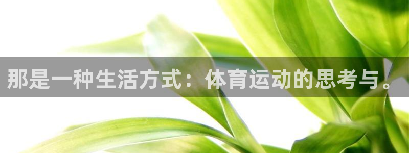中欧体育ios：那是一种生活方式：体育运动的思考与。